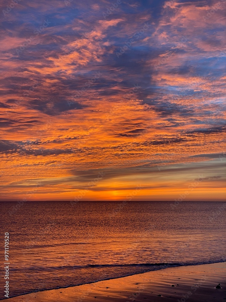 Fototapeta premium sunset on the beach