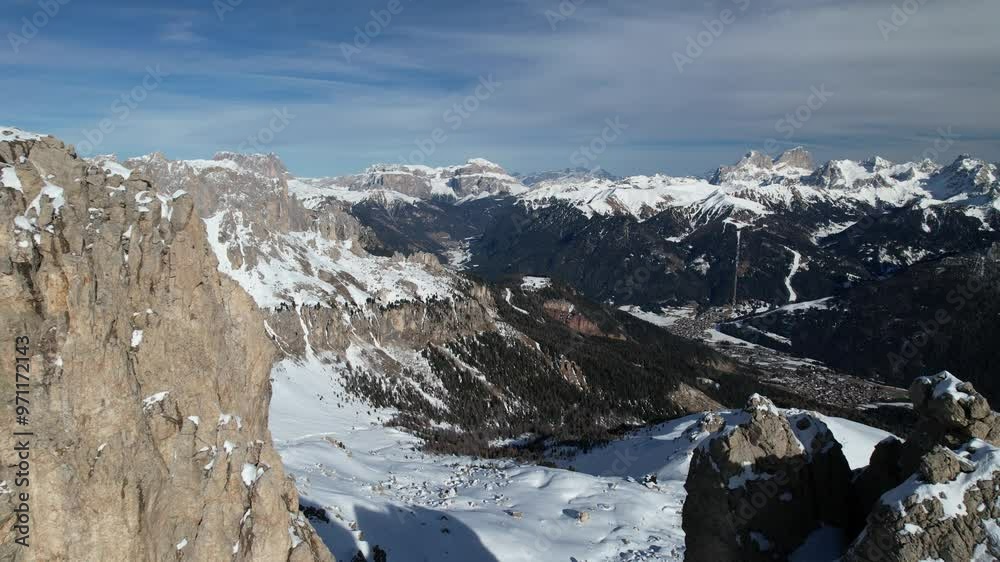 Breathtaking winter landscapes in the Dolomite Alps of Carezza captured in stunning detail Breathtaking winter landscapes in the Dolomite Alps of Carezza captured in stunning detail