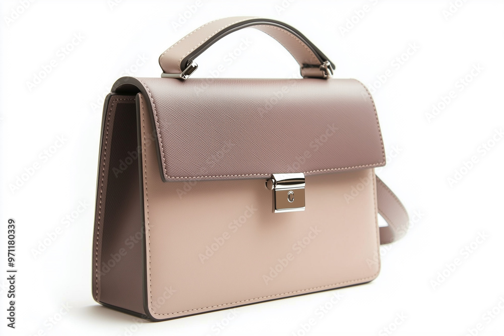 Colourful woman's handbag on white background. Colourful woman's handbag on white background.