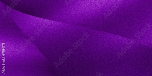 grainy dark purple metallic luster texture abstract geometric curves background banner with blank space