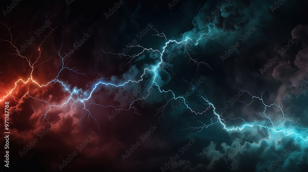 Fototapeta premium New Free Photo 3d rendering of abstract technology digital background with glowing particles