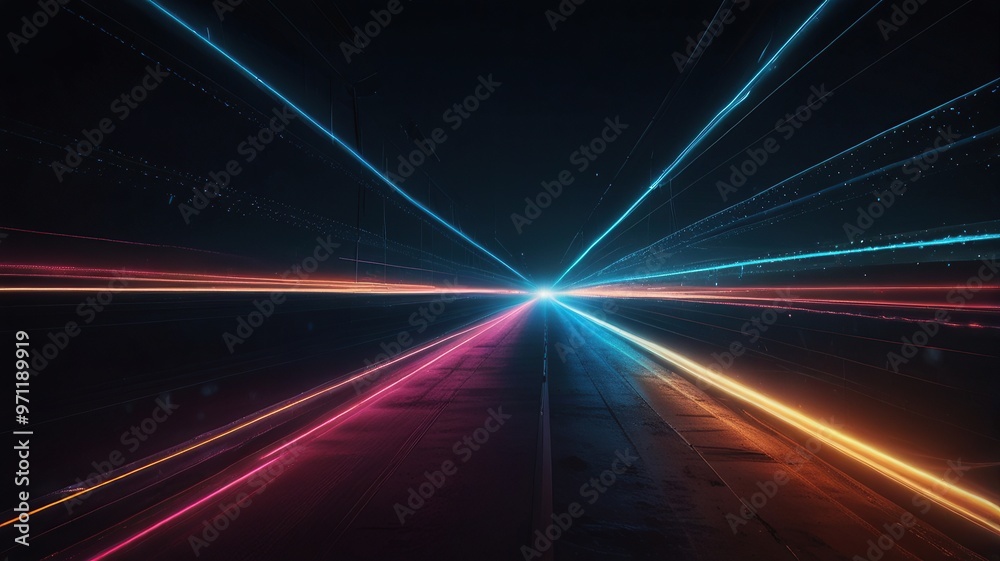 New Free Photo 3d rendering of abstract technology digital background with glowing particles New Free Photo 3d rendering of abstract technology digital background with glowing particles