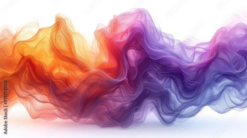 A vibrant abstract wave of flowing colors in shades of orange, purple, and pink, creating a dynamic visual effect. A vibrant abstract wave of flowing colors in shades of orange, purple, and pink, creating a dynamic visual effect.