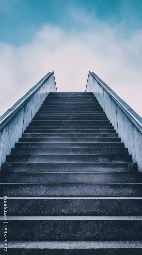 Stairway to Heaven Steps Leading Upwards Architecture Abstract Stairway to Heaven Steps Leading Upwards Architecture Abstract