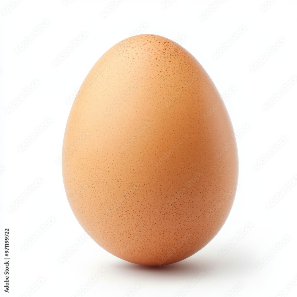 Fresh chicken egg with smooth shell isolated on white, Fresh chicken egg with smooth shell isolated on white,