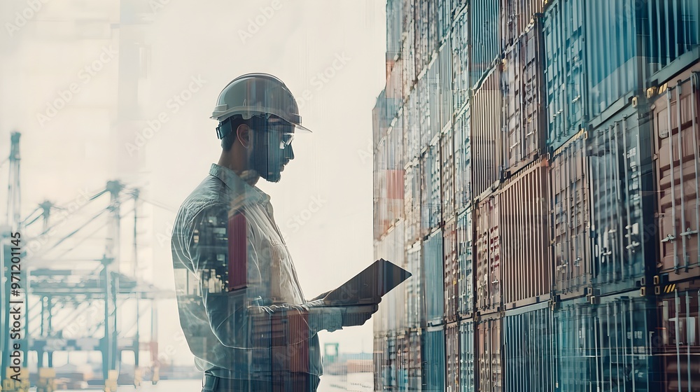 Meticulous Planning and International Commerce at an Industrial Port