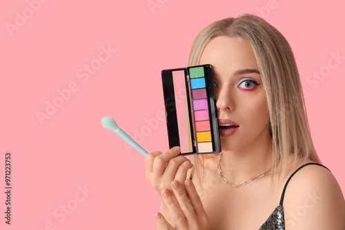 Beautiful young woman with ...