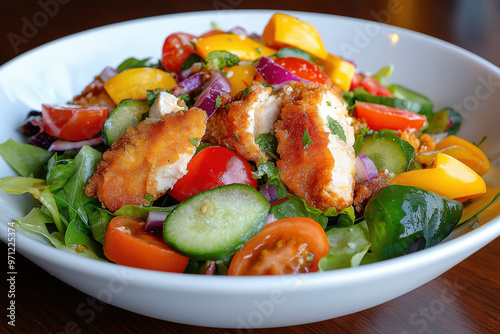 Fried Chicken Salad