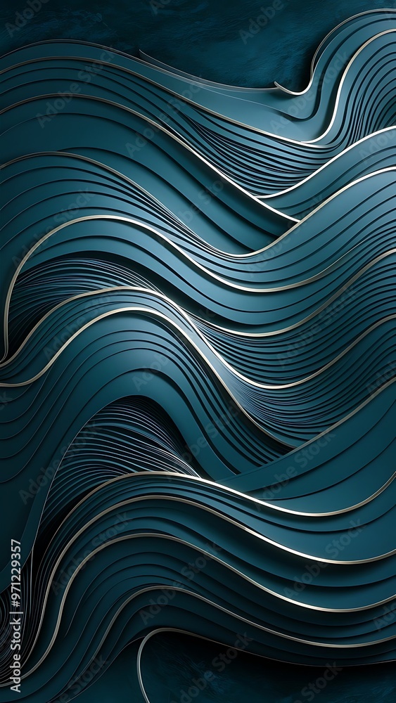 Design of blue wallpaper texture as a background Design of blue wallpaper texture as a background