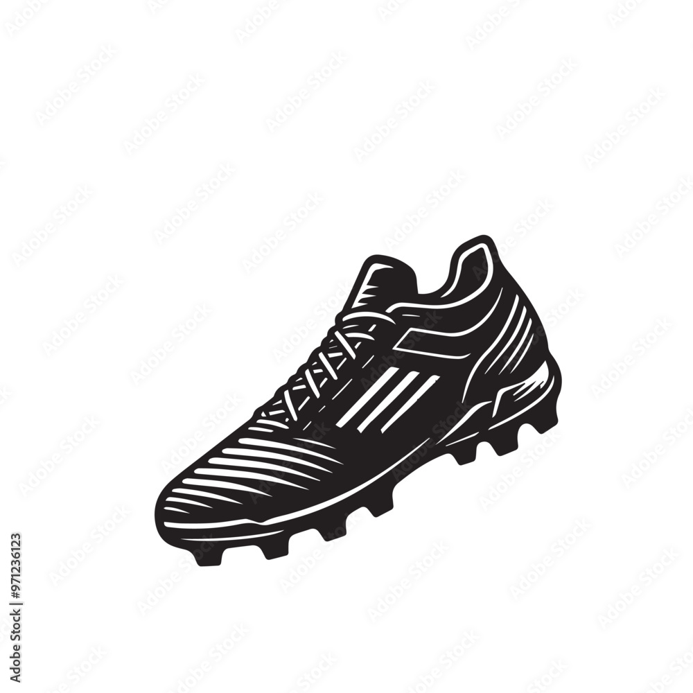 Soccer shoe silhouette. Soccer shoe vector design. Football shoe illustration. Soccer shoe logo, icon. Soccer shoe silhouette. Soccer shoe vector design. Football shoe illustration. Soccer shoe logo, icon.