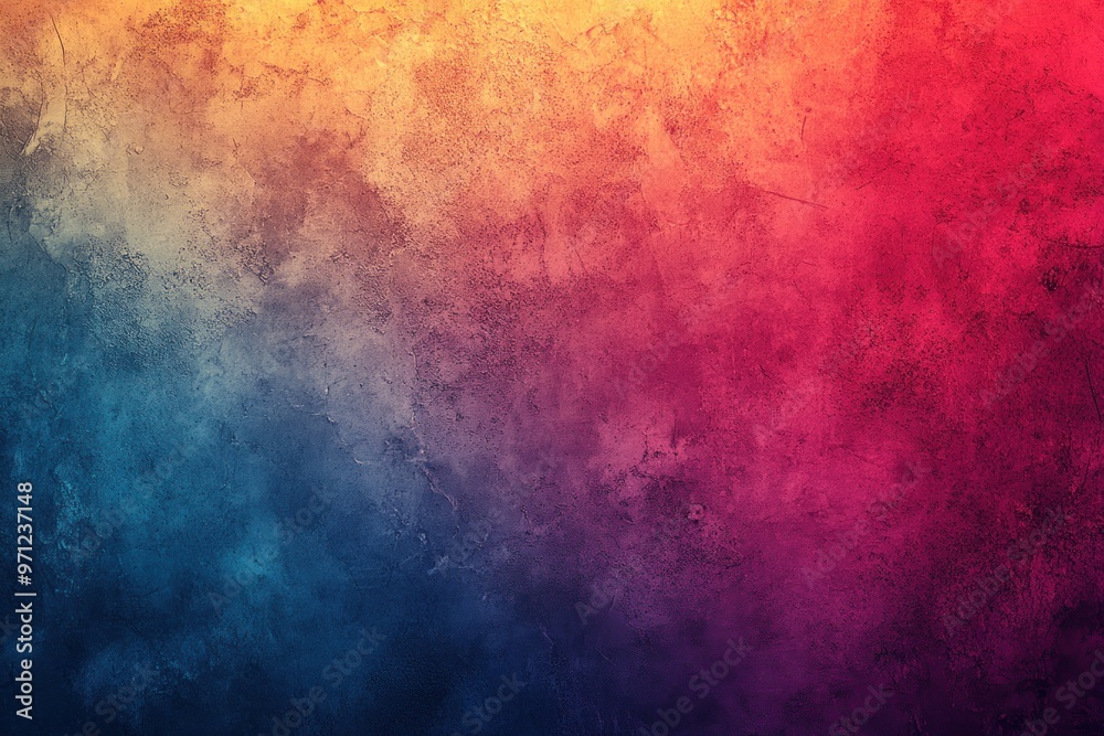 Abstract Textured Background with Blue, Orange, and Red Gradient Abstract Textured Background with Blue, Orange, and Red Gradient