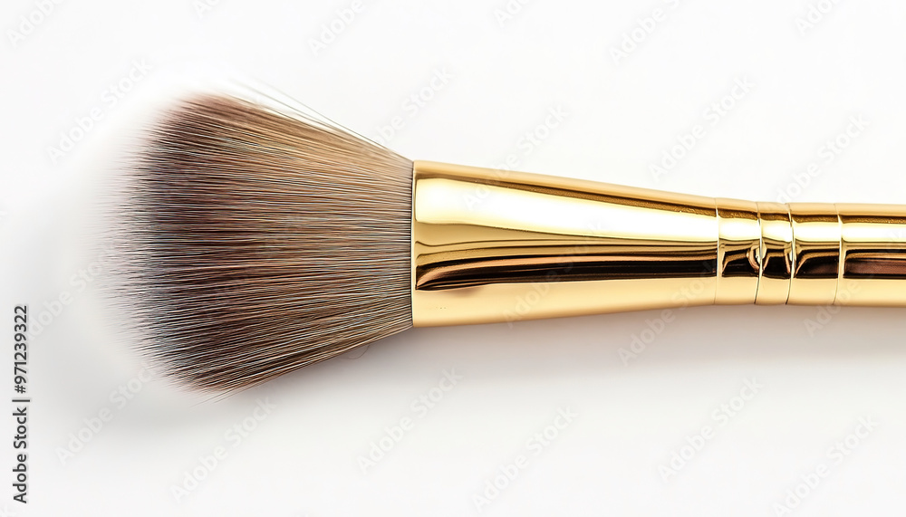 metallic gold makeup brush white background metallic gold makeup brush white background