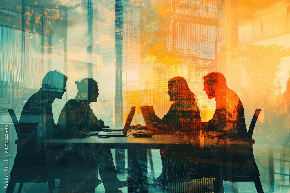 conceptual-corporate-synergy-through-artistic-double-exposures-the