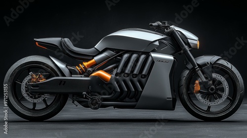 Futuristic Motorcycle Concept