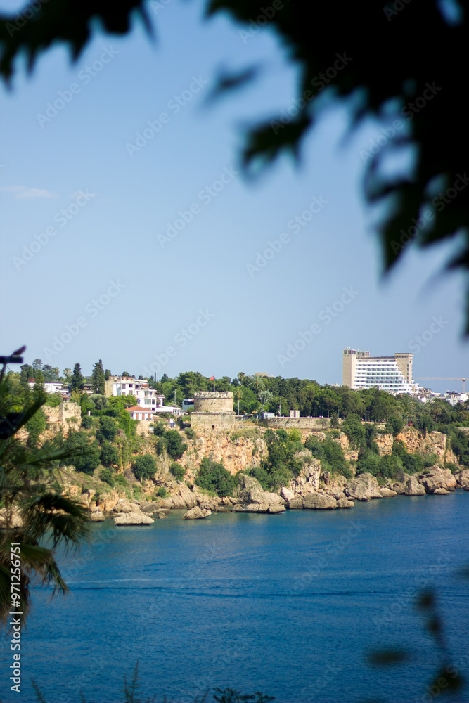 Fototapeta premium Sea coast of Antalya, Turkey.