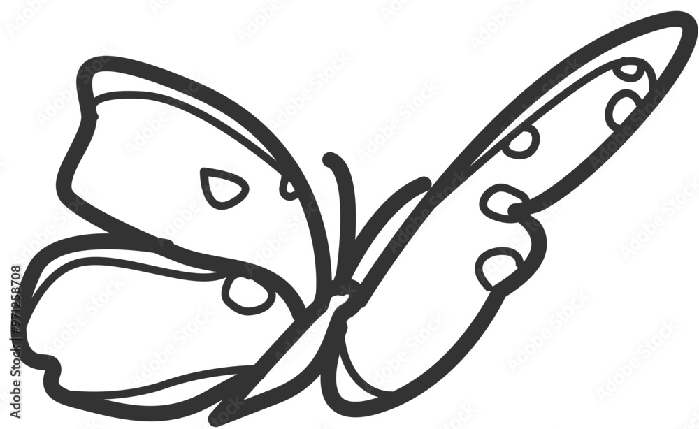 butterfly line art butterfly line art