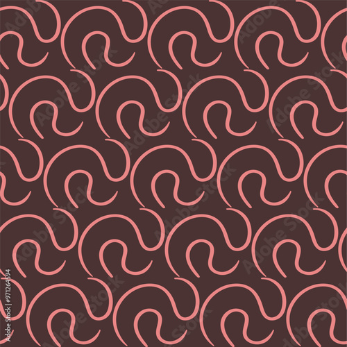 seamless pattern with hearts