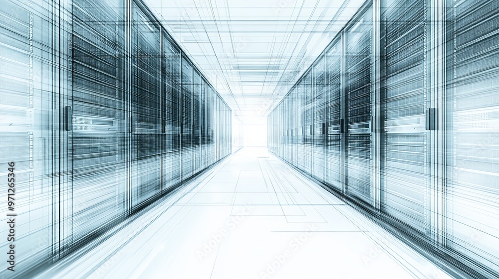 Server Room: A Glimpse into the Digital World Server Room: A Glimpse into the Digital World