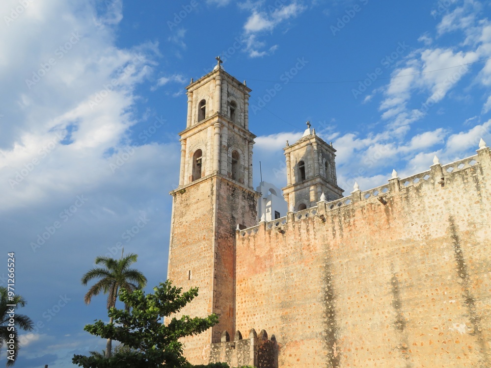 Fototapeta premium Church of Valladolid, Yucatan, Mexico