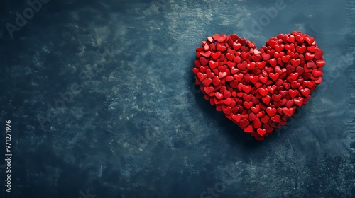 Heart shape for Valentine's Day.