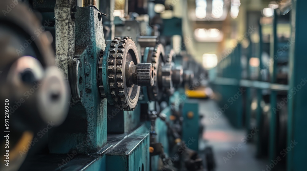 Obraz premium machine in industry