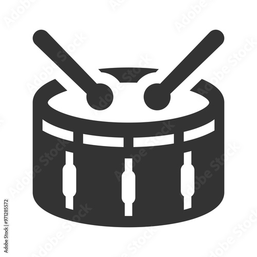 Playing drums icon