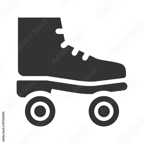 Roller skating icon
