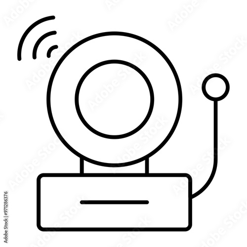 bell outline icon