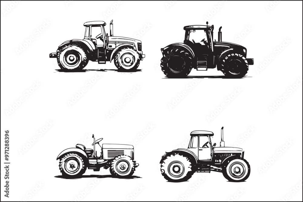 Farming Tools Graphics, Digital Farm Vehicle, Tractor Digital Download, Tractor Vector Art, Rural Equipment Clipart Farming Tools Graphics, Digital Farm Vehicle, Tractor Digital Download, Tractor Vector Art, Rural Equipment Clipart