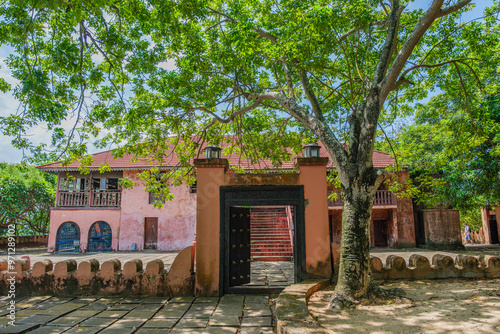 Changuu Island in Zanzibar, formerly used for slave trade, is home to giant Aldabra tortoises and Peacocks. Today, Zanzibar's Changuu Island is better known as “Prison Island” or “Turtle Island”.
