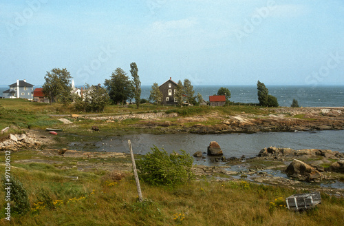 Fleuve Saint Laurent, Tadoussac, Quebec , Canada photo