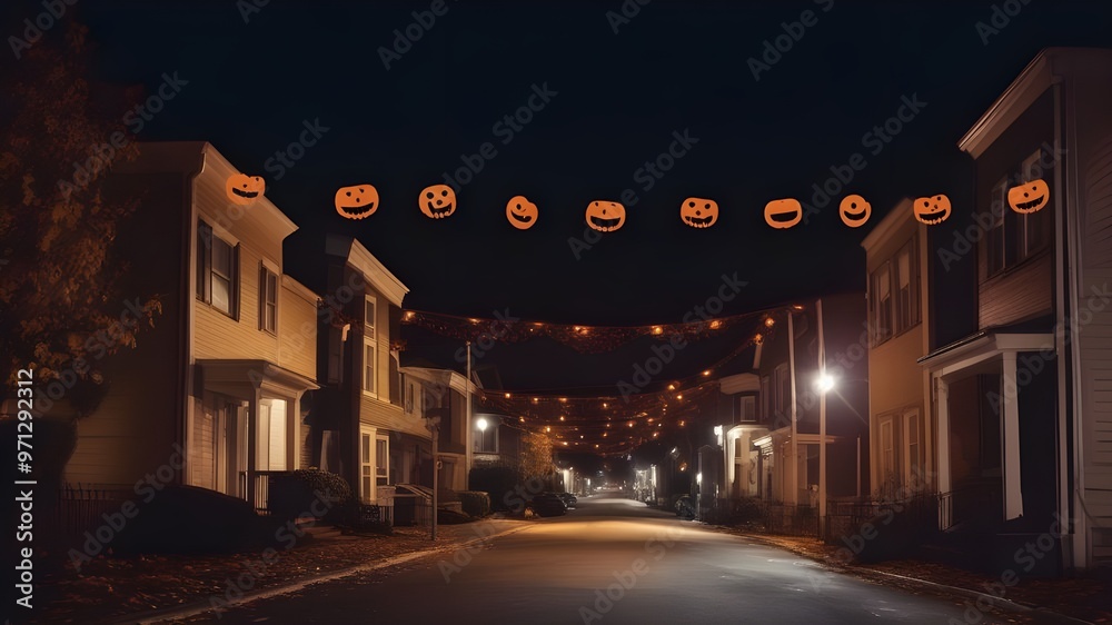 decorated for Halloween