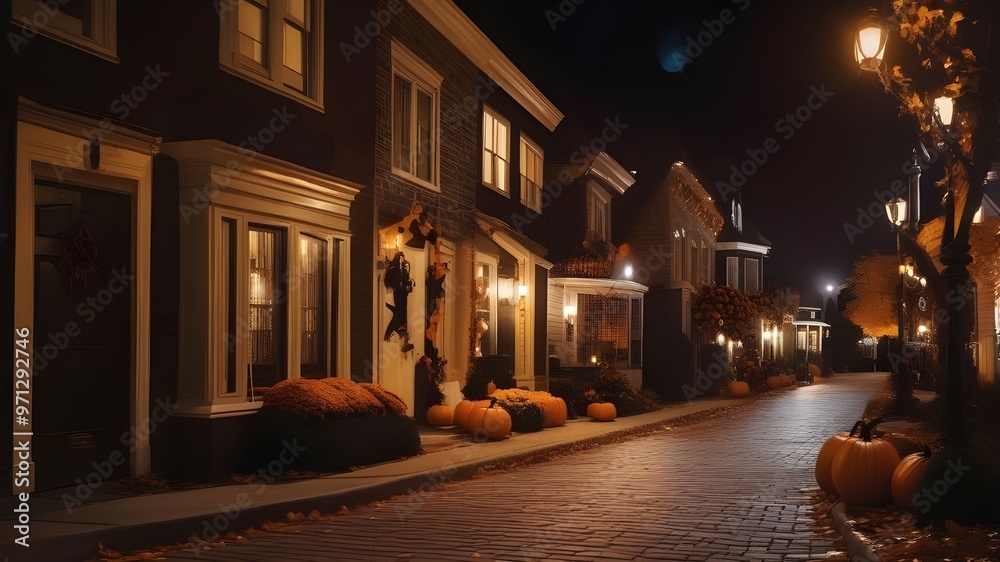 Fototapeta premium decorated for Halloween