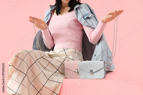 Beautiful young woman with ...