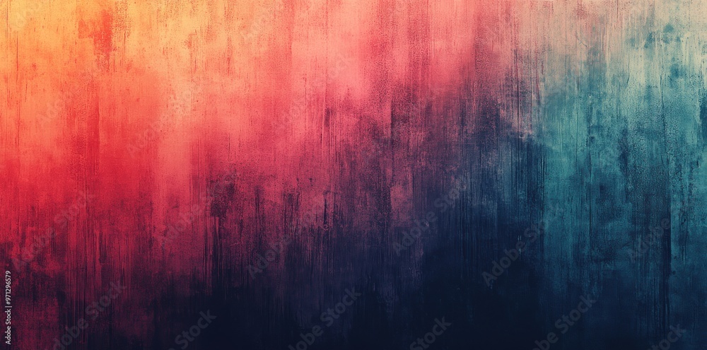 Fototapeta premium Abstract Colorful Gradient Texture with Vertical Strokes