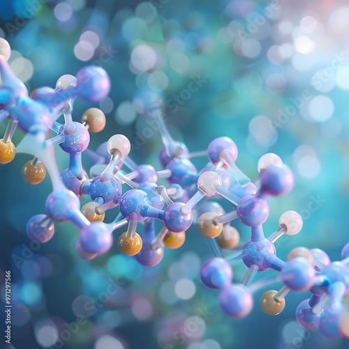 Chain of amino acid or bio molecules called protein