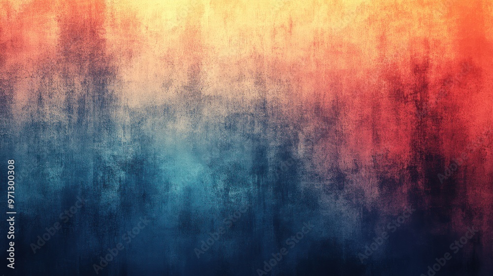 Abstract Gradient Background with Blue, Orange, and Red Hues Abstract Gradient Background with Blue, Orange, and Red Hues
