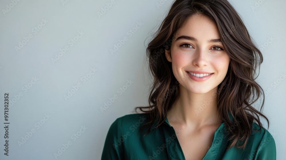 The Smiling Young Woman The Smiling Young Woman