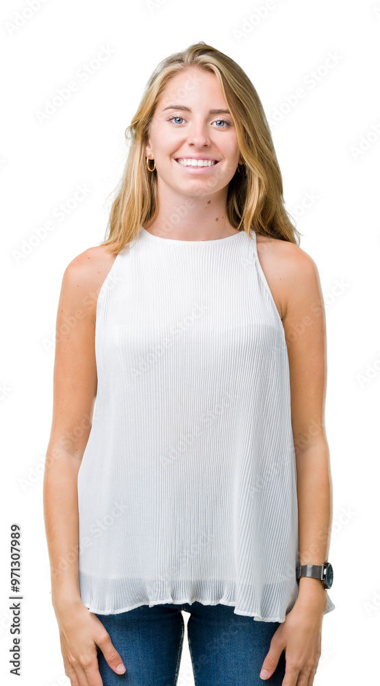 Beautiful young elegant woman over isolated background with a happy and cool smile on face. Lucky person. Beautiful young elegant woman over isolated background with a happy and cool smile on face. Lucky person.