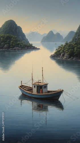 Exploring Remote Islands by Boat: A Tranquil Sea Adventure