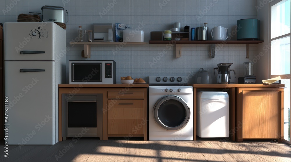 Pictures of appliances Can be used to create various graphical models.