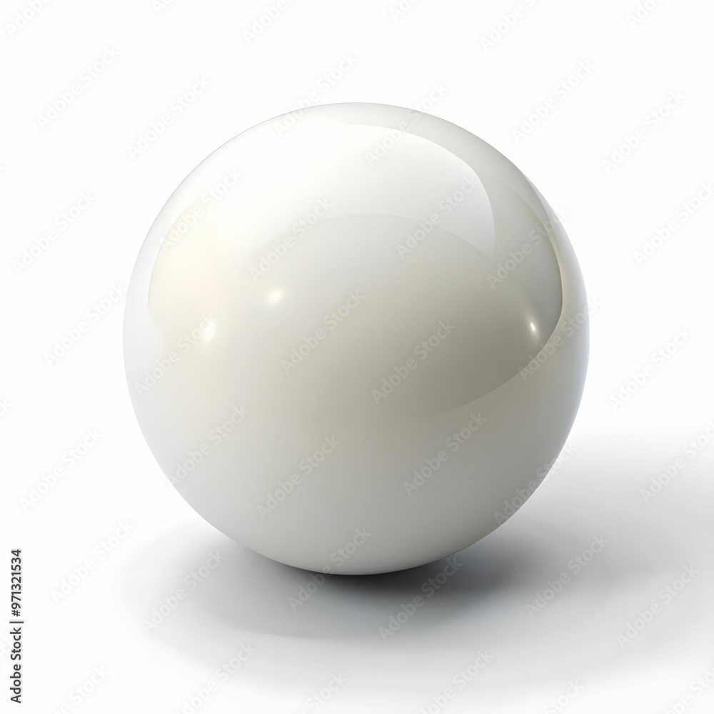 a ball with white a ball with white