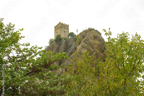 Roccascalegna - Abruzzo - The medieval castle symbol of the small Abruzzese village