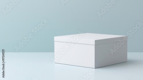 Custom Gift Box, a minimalist box design ready for branding, Contemporary style, versatile packaging