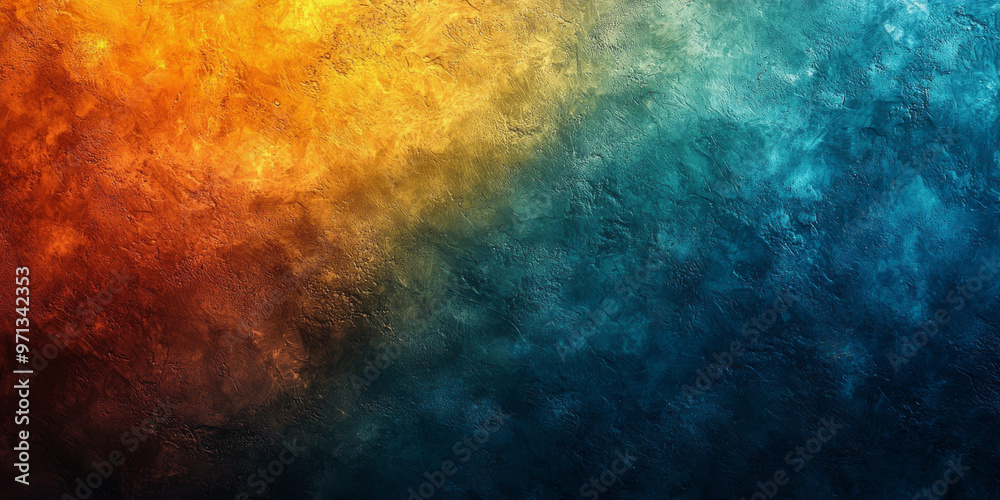 Obraz premium Abstract background with warm and cool tones.