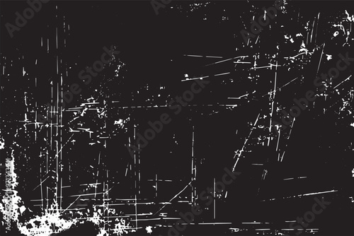The background features a distressed, grungy texture with prominent scratches and signs of wear. The vintage grunge effect gives the surface an aged, rugged appearance, perfect for adding a raw, nosta