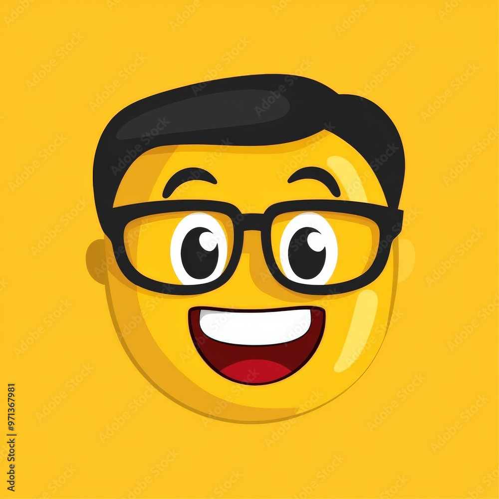 happy nerdy smiley face happy nerdy smiley face