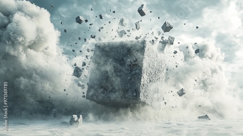 Crumbling Cube