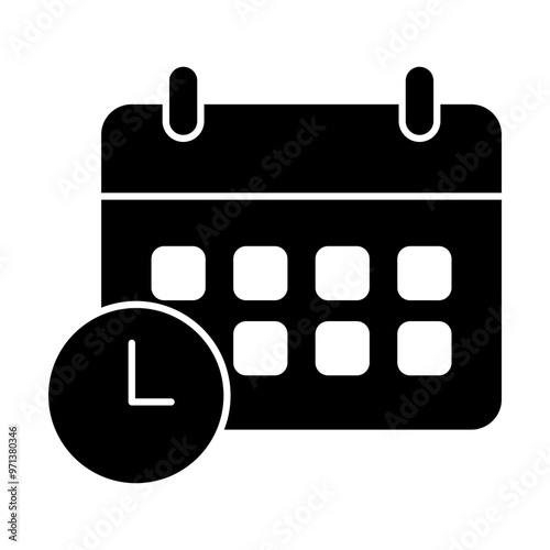 schedule concept line icon. Simple element illustration. schedule concept outline symbol design.