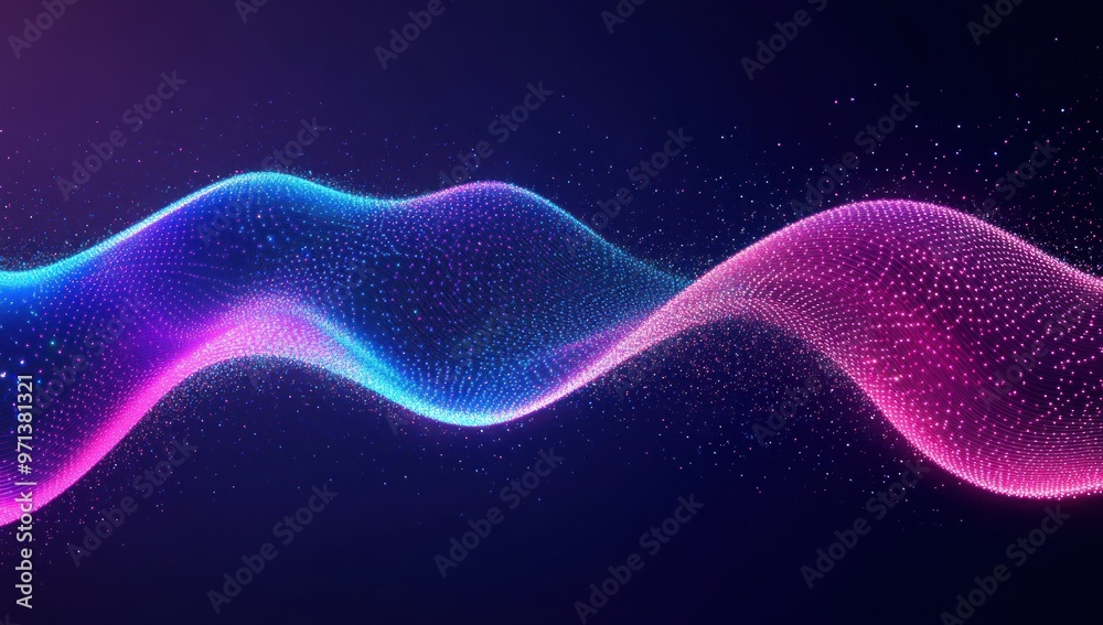Abstract Digital Wave Abstract Digital Wave
